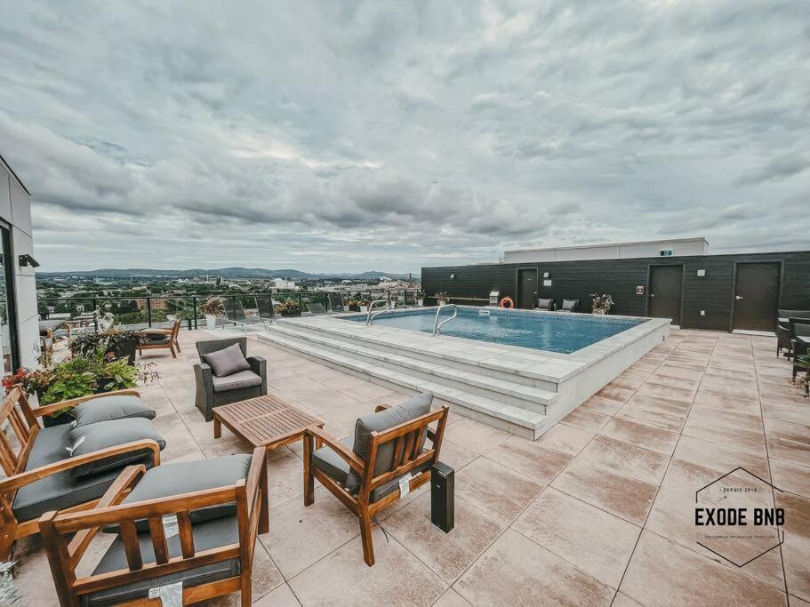 קוויבק סיטי Le Rustique, Chic En Ville, Bbq/ Piscine מראה חיצוני תמונה